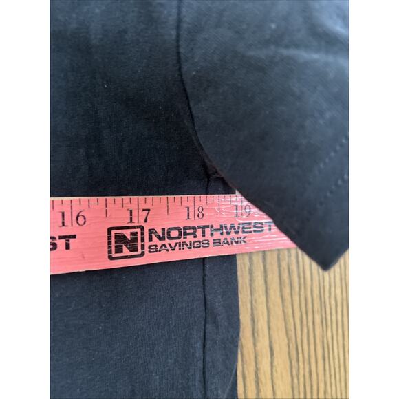 Post Malone Cowboy Tour Tshirt Small Black Distressed Concert Stadium Posty Co - Picture 5 of 6